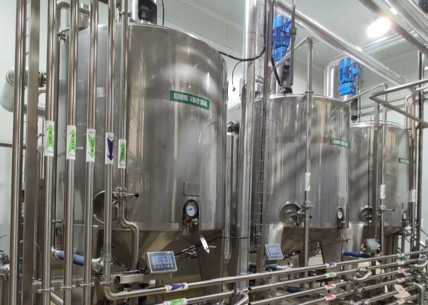 Cadena de producción de leche condensada de la limpieza de Full Auto CIP proveedor