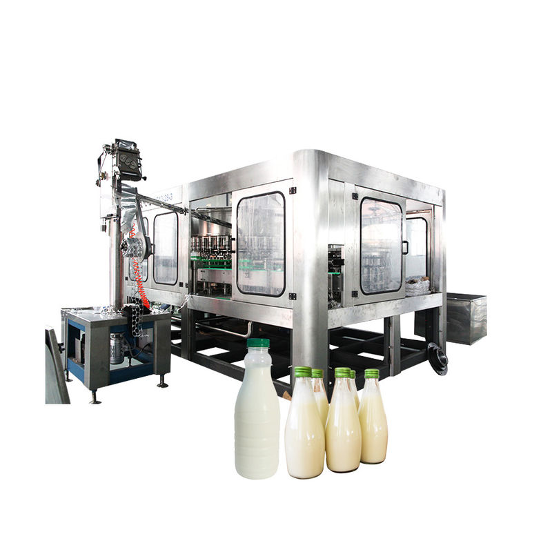 Máquina de rellenar de la leche aséptica del acero inoxidable de la categoría alimenticia de la botella del PE proveedor