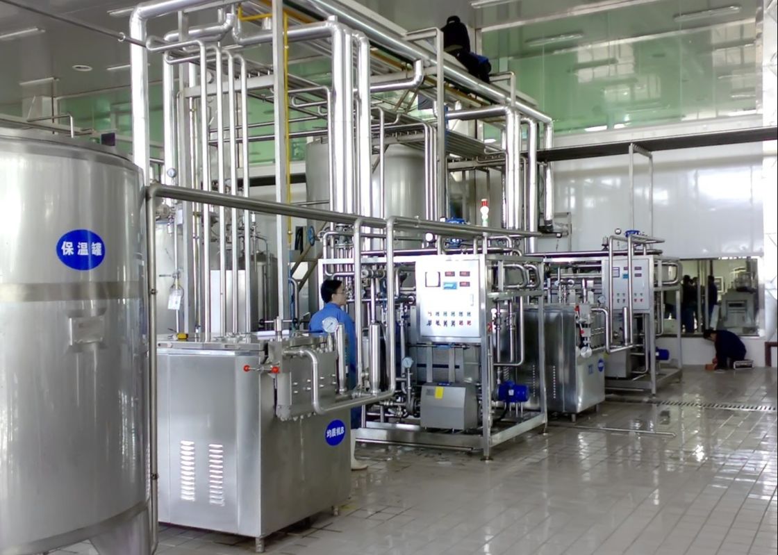 Full Auto CIP que limpia la cadena de producción de leche de UHT de 200 TPD proveedor
